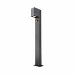 Dally LED Sokkellamp Zwart L - E27 fitting - IP44 Waterdicht - 110 cm - tuinverlichting - padverlichting