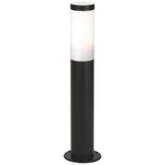 HOFTRONIC? Aspen double LED sokkellamp 60cm - Kantelbaar - GU10 fittingen - IP65 waterdicht - Zwart - Buitenlamp geschikt als padverlichting