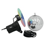 EUROLITE EUROLITE spiegelbol Set 30cm met LED Spot
