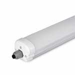 Set van 12 LED TL armaturen 150cm - 48W 5760lm (120lm/W) - IP65 - 6500K daglicht wit - Koppelbaar - Vervangt 82W - IK07 - Tri-Proof plafondverlichting