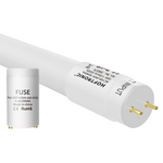 10x LED TL buis 120 cm 18 Watt 1980lm 3000K Flikkervrij incl. starter T8 (G13)