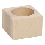 Playwood Waxinelichthouder vierkant beukenhout, 13cm