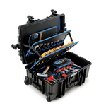 Gedore 117.19/P | JUMBO 6700 | B&W Gereedschapskoffer | Verrijdbaar | Monteur | 87-delig - 8087190