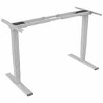 Elektrisch verstelbaar bureau - 180x80 cm - Dual motor - Wit