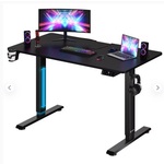 Elektrisch verstelbaar bureau - 160x80 cm - Dual motor - Wit