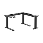 Elektrisch verstelbaar bureau - 160x80 cm - Single motor - Wit