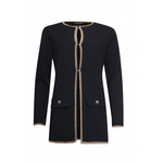 Roberto Sarto - Zwart | Dames | Vest | Zwart | 40 | regular | Kamst mode