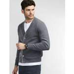 Heren-vest met V-hals van cashmere