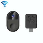 Video deurbel met camera en wifi - Draadloos op accu met 1080P Inclusief draadloze gong (t-ring geluid) en 32GB SD-kaart