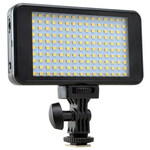 LED-187A 187 LED Videolamp voor Camera / Video Camcorder en 7.4V 4400mAh Sony NP-F770 Li-ion Batterij & met Soft Sheets & een geel Filter (zwart)
