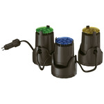 Superfish Vijver LED Verlichting Set - 3x3W met 4 Kleurlenzen | 9m Kabellengte | Energiebesparend