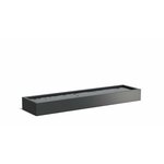 Aluminium vijverbak 250x120x40cm.
