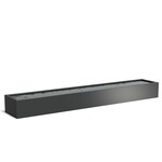 Aluminium vijverbak 500x100x60cm.
