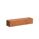 Cortenstaal vijverbak 200x80x40cm.