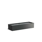 Aluminium vijverbak 200x80x60cm.