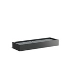 Aluminium vijverbak 600x100x60cm.