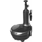 HEISSNER vijverfilter- en beeklooppomp 3300 l/u grijs/zwart