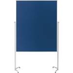 Magnetoplan 1460003 Prikbord Koningsblauw, Grijs Vilt 600 mm x 450 mm