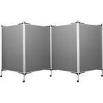 Magnetoplan 1105303 1105303 Presentatiewand (b x h) 1810 mm x 1800 mm Vilt Koningsblauw Tweezijdig te gebruiken, Incl. rollen, Prikbord
