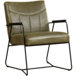 Leren fauteuil perfection 427 bruin, bruin leer, bruine stoel