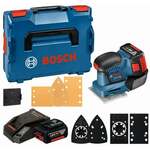 Makita DBO481RTJ LXT 18V Handpalm Vlakschuurmachine met 2x5,0Ah Accu en Snellader in Mbox