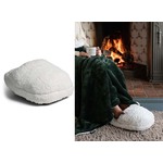 SENZA Teddy Voetenwarmer - Warme voeten - Wit
