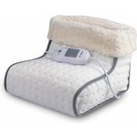 Wellcare 120518 Elektrische voetenwarmer voetenzak Super zacht fleece machine wasbaar 90 min timer 4D DWF