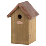 Clayre & Eef Witte Decoratie vogelhuis 21*11*22 cm 6Y3721W