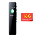 8GB Portable Noise Reduction Voice Recorder with Playback 1536KBPS HD Recording MP3 Player