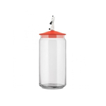 Alessi Mio Voorraadpot Rood/Oranje