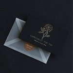 5 sets 6 vouwkaarten + 6 enveloppen + 6 stickers Kerstdagwenskaarten (MC8-93)