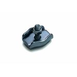 Staaldraadkl.simp. 03mm RVS 2 st. op vouwkaart