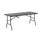 Vouwtafel - 1.830 x 750 x 740 mm - Royal Catering - 150 kg - binnen / buiten - Black