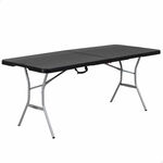 MaxxGarden Picknicktafel inklapbaar - Biertafel met banken - Vouwtafel + 2 vouwbare zitbanken - WIT- 105 cm