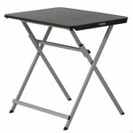 Campingtafel Inklapbaar - Tuintafel Kunststof - 180x74x74cm - tot 6 Personen - Wit