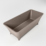 Continental Carlton Vrijstaand Bad op Pootjes (170x75x62.5 cm) 200L Acryl Wit
