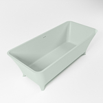 Aleppi Nostalgia Vrijstaand Bad (176x70x76cm) Double-End incl. poten chr Crow feet . (leeuwenpoten) en afvoer