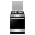 Inventum VFG6034WGRVS Gasfornuis Grijs