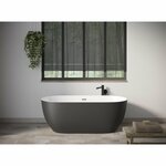 Best-Design Friday-Glans-Wit vrijstaand bad 178x78x60 cm