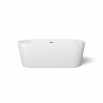 Best-Design Friday-Mat-Wit vrijstaand bad 178x78x60 cm