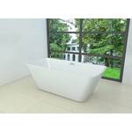 Oval Vrijstaand Ligbad Acryl 170X78 Mat-Wit