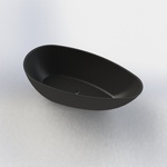 Salenzi Vrijstaand Ligbad Unica 170x86x54 cm Solid Cast Mat Legergroen