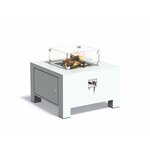 Vuurtafel Forno Brann aluminium 113x52,5x60cm.