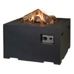 Vuurtafel Forno Brann aluminium 80x80x50cm.