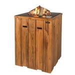 Forno vuurtafel Square Cortenstaal incl. BBQ rooster