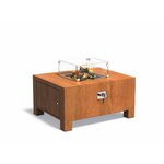 Vuurtafel Forno Brann aluminium 120x80x50cm.