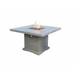 Easy Fires vuurtafel Cube rechthoek zwart