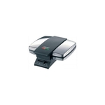 Clatronic WA 3492 Wafelijzer Anti-aanbaklaag Zwart, RVS