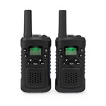 Walkie talkie Set | 2 Handsets | Tot 8 km | Koptelefoonoutput | 2 Headsets | Inclusief reiskoffer