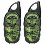 Alecto FR-05CAMO - Set van twee walkie talkies voor kinderen, tot 3 kilometer bereik, camouflage